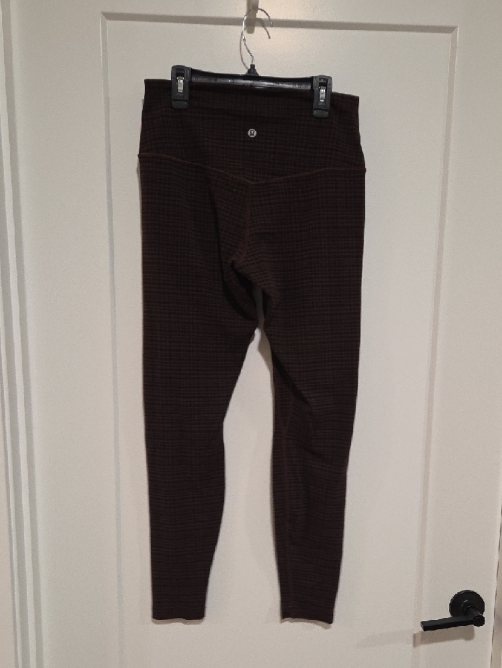 lululemon athletica Dark Brown Plaid High-Rise Leggings - Picture 3 of 4